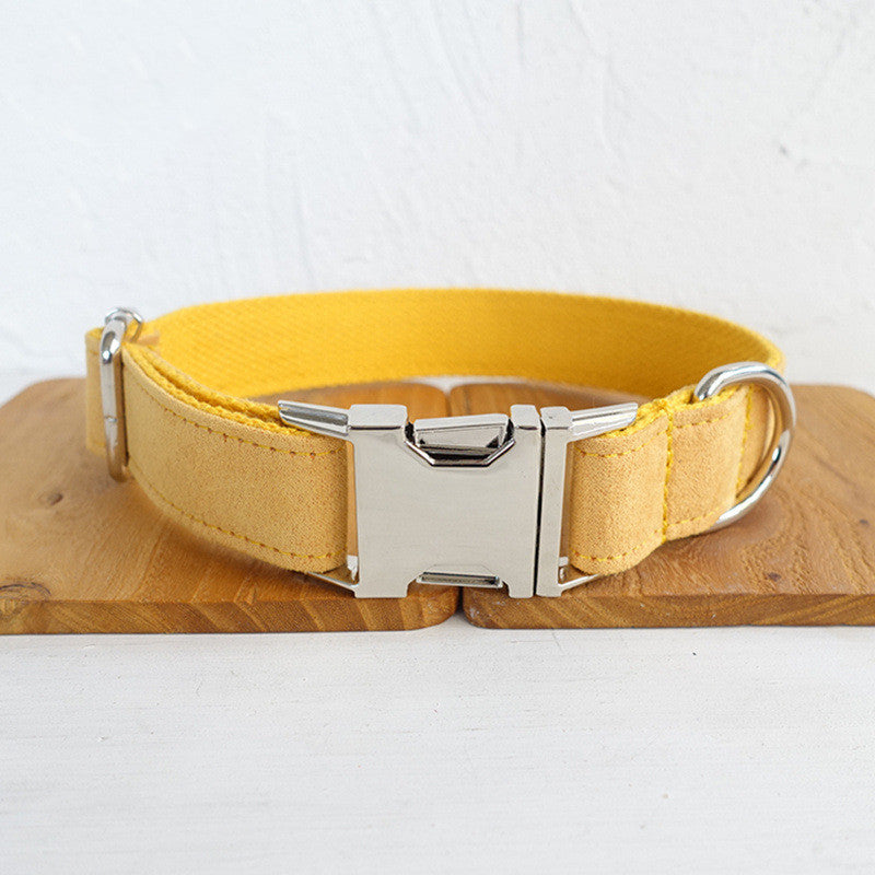 Yellow Bow-Tie Traction Collar: Joyous