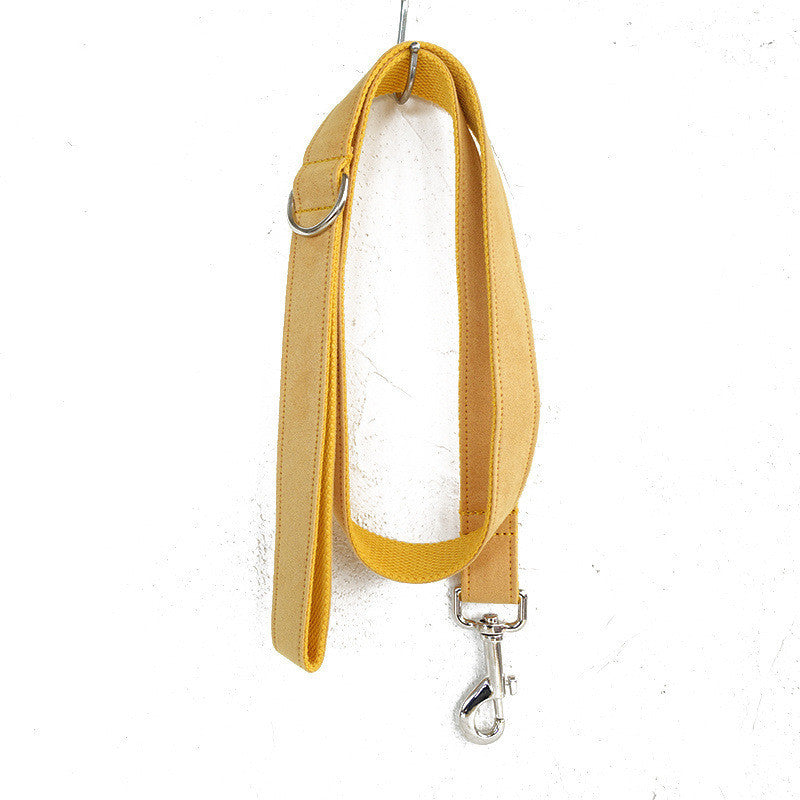 Yellow Bow-Tie Traction Collar: Joyous