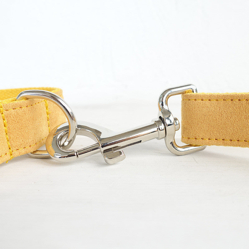 Yellow Bow-Tie Traction Collar: Joyous