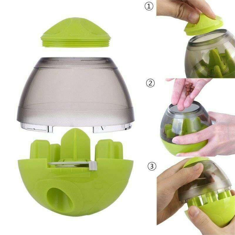 Tumbler Dog Feeder: Interactive Food Ball Toy