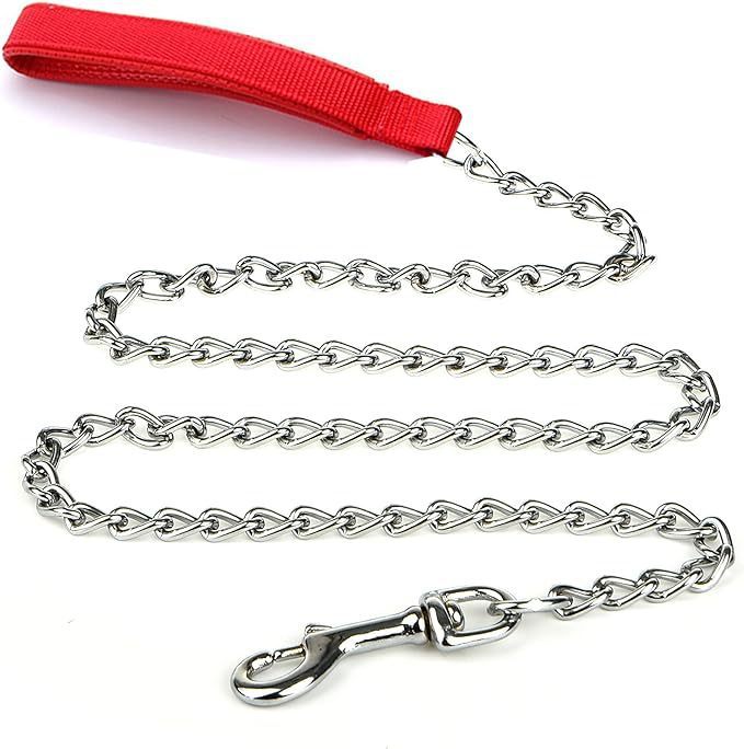 Chew-Proof Metal Dog Leash: Strong