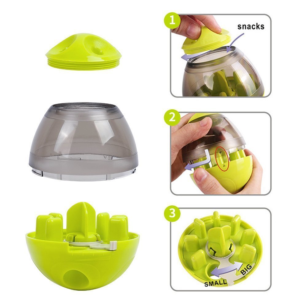 Tumbler Dog Feeder: Interactive Food Ball Toy