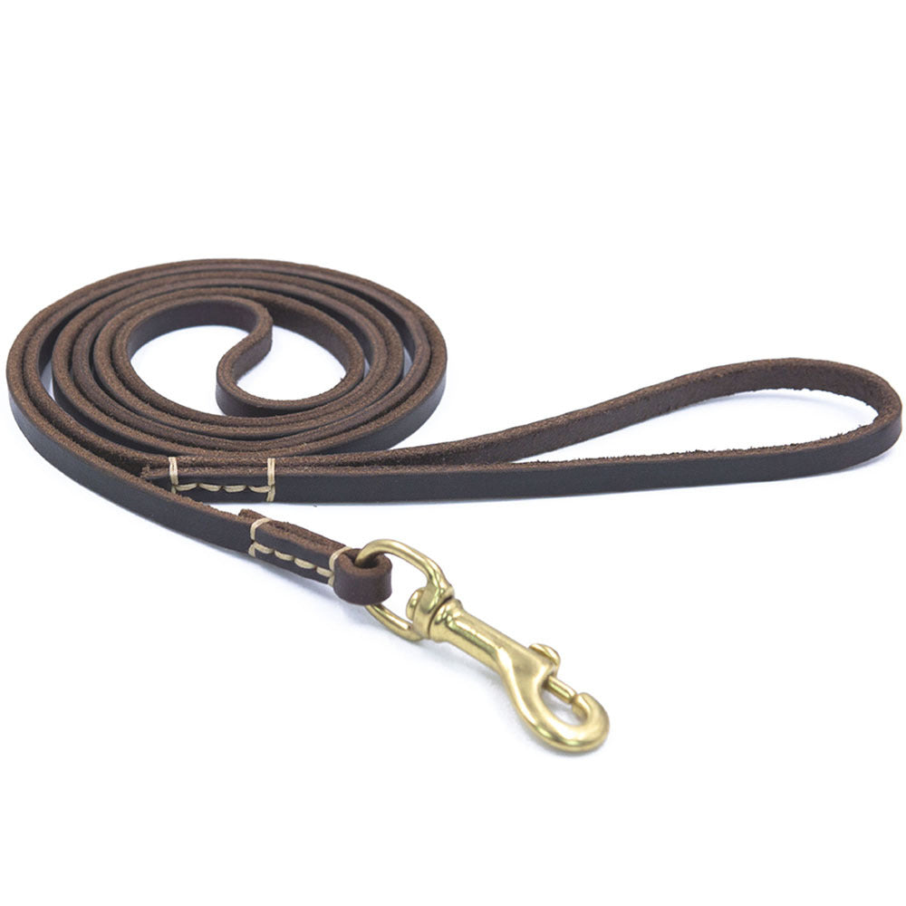 Genuine Leather Dog Leash