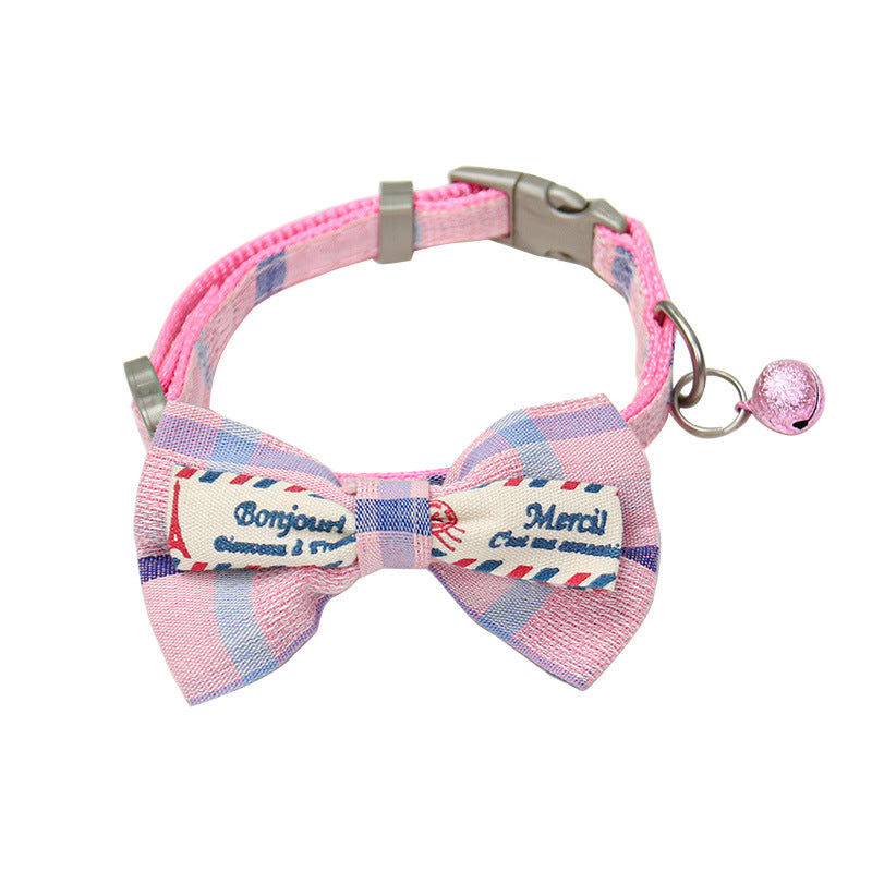 Bow Tie Cat Collar Decoration: Stylish Feline Accessory