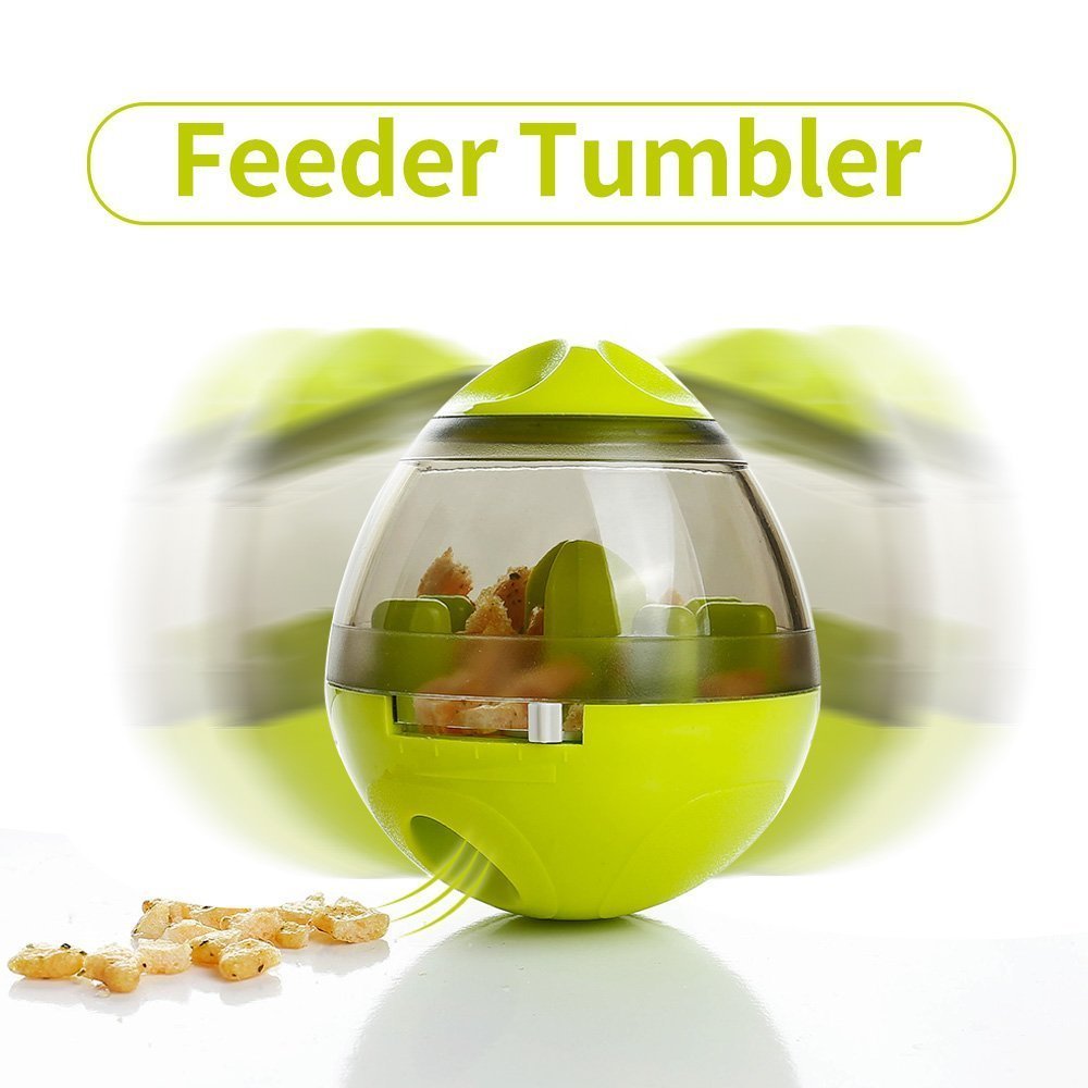 Tumbler Dog Feeder: Interactive Food Ball Toy