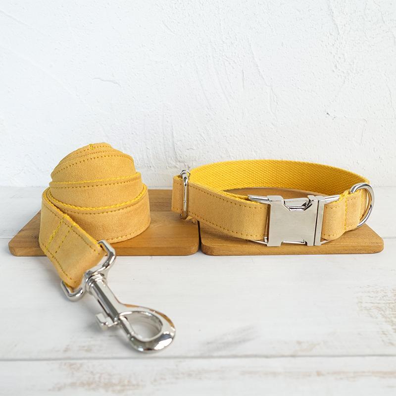 Yellow Bow-Tie Traction Collar: Joyous